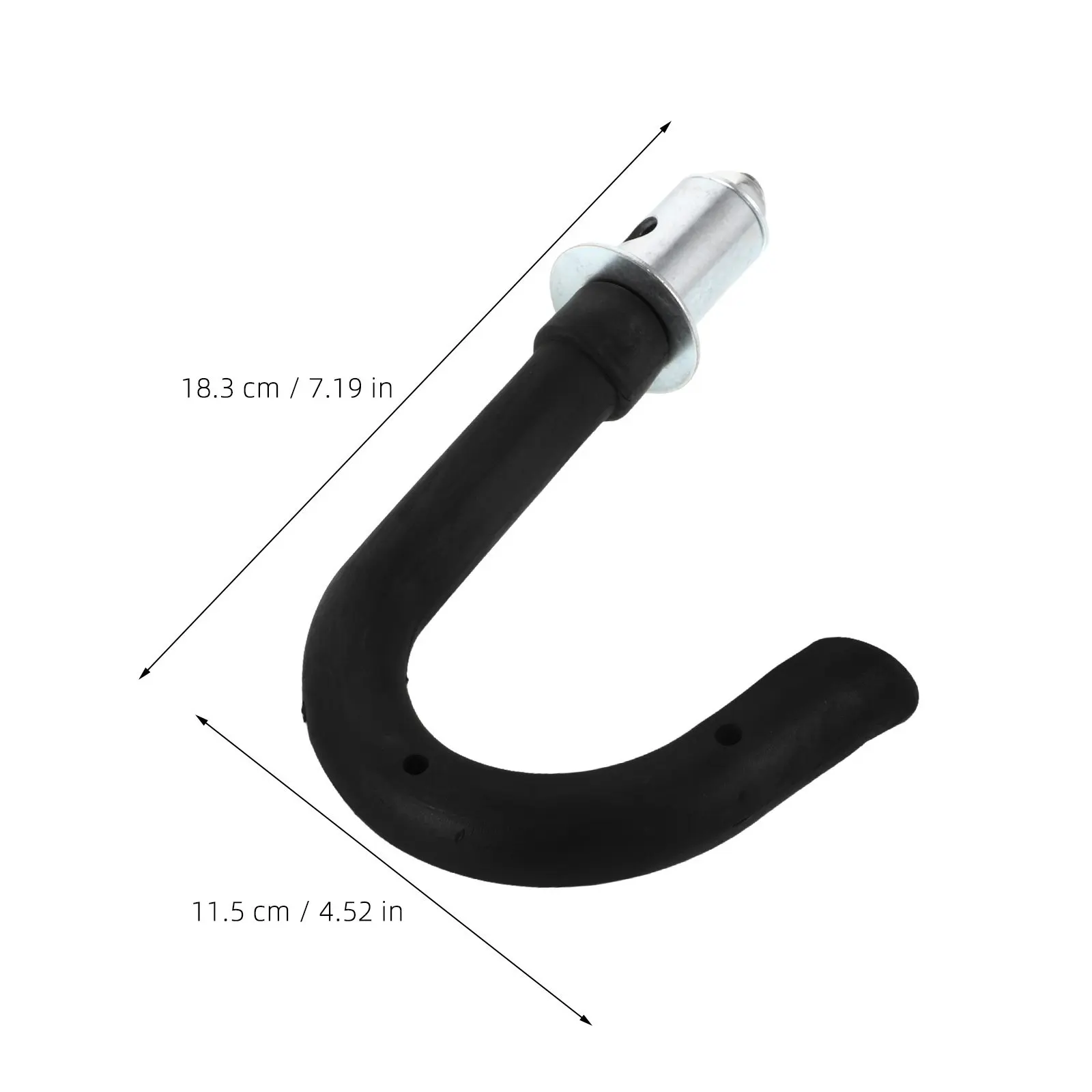 1 Pair Telescoping Ladder Detachable Hooks Heavy Duty Ladder Stabilizer for Garage Roof Outdoor Safety Garage Hanging Hooks