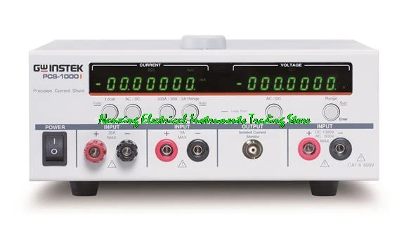 Fast arrival Gwinstek PCS-1000I Isolated Output High Precision Current Shunt Meter 6 1/2 digit voltage current resolution