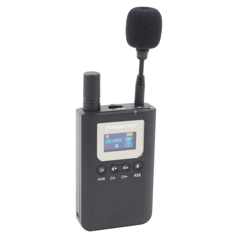 

Wireless outdoor use office conference guide translator one-way one-to-many translation system