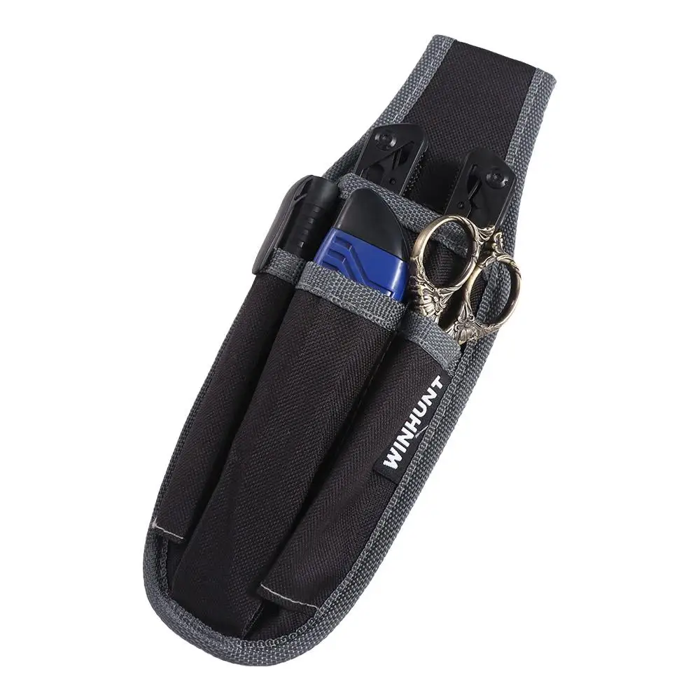 Wear-resistant Tool Waist Bag Oxford Cloth Thickened Tool Belt Hanging Bag Multilayer Storage Electrician Tool Bag