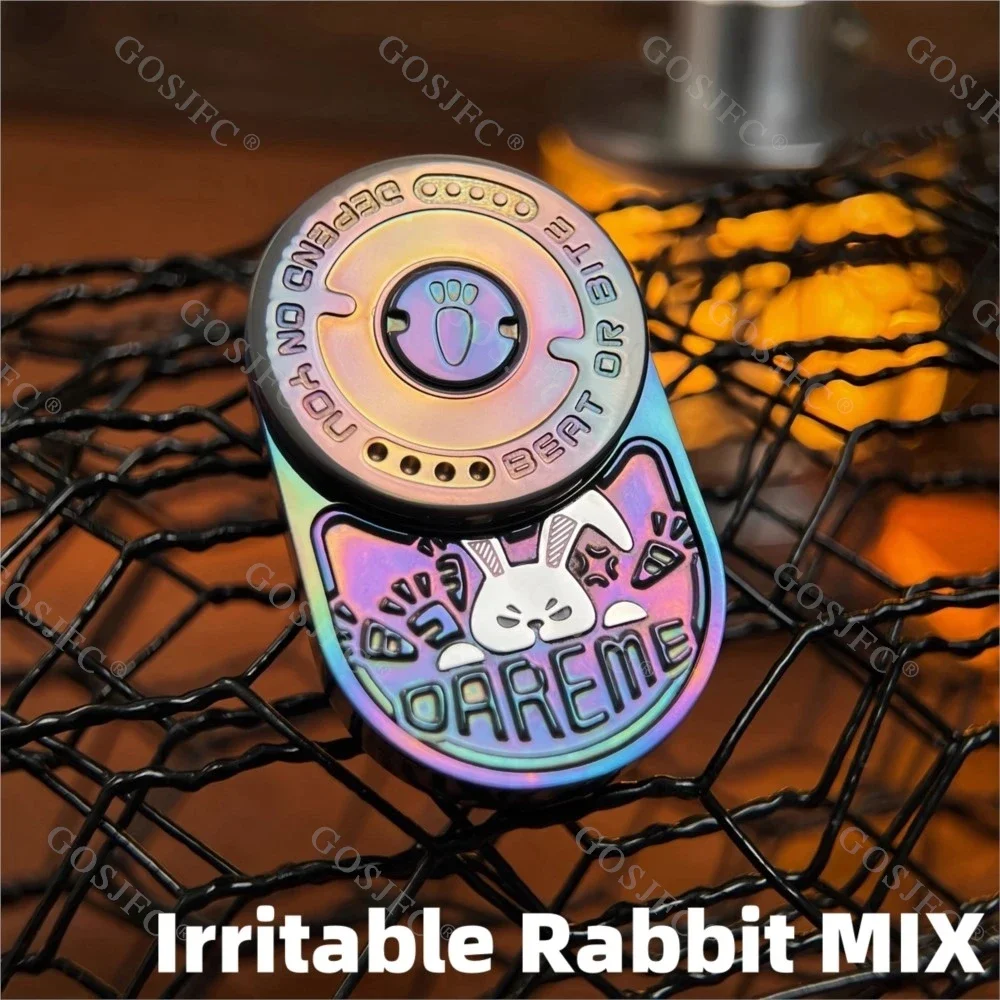 Irritable Rabbit MIX Fidget Slider EDC Ratchet Rotor Stress Relief Toy Fidget Toys For Adults