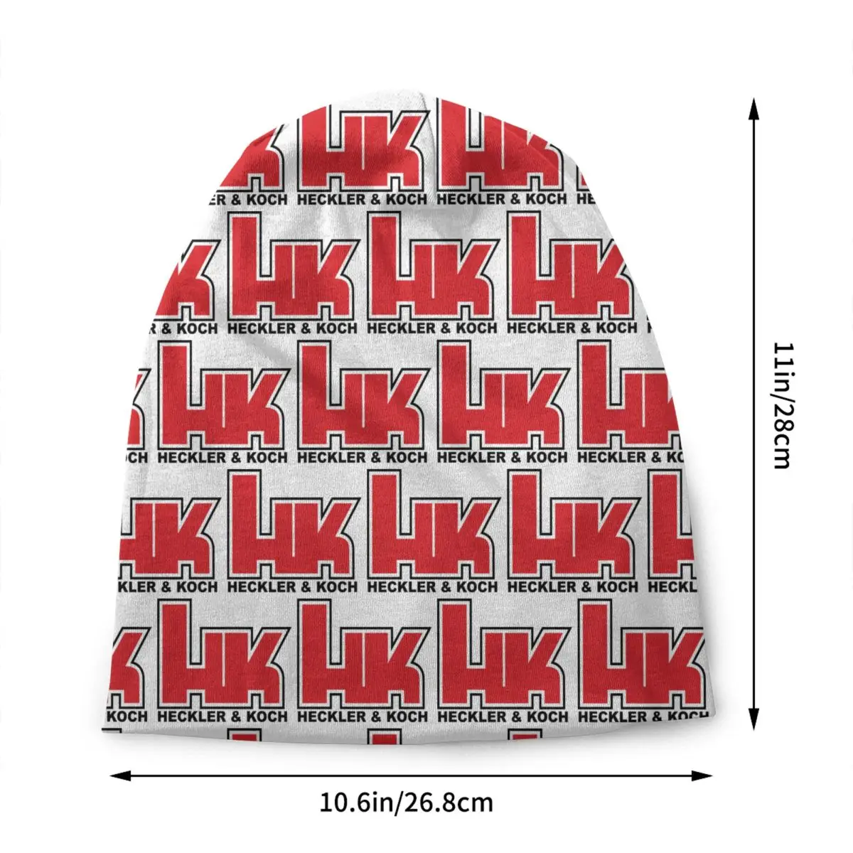 Heckler And Koch HK Firearms Logo Skullies Beanies Caps For Men Women Unisex Cool Winter Warm Knit Hat Adult Bonnet Hats