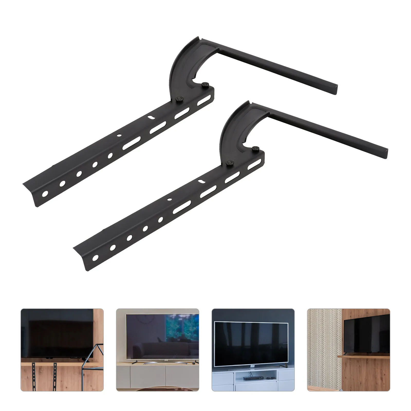 

Stand Base Metal Durable Adjustable Desktop Stand Holder for Home Hotel Stable Replacement Holder Small 067-26-40