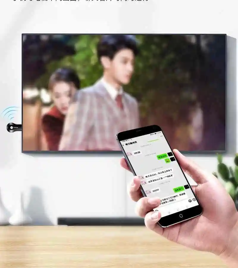 1080P Wireless WiFi Display TV Stick M2/M4 Plus HDMI-compatible Dongle Receiver DLNA Miracast Airplay for iOS Android image 2