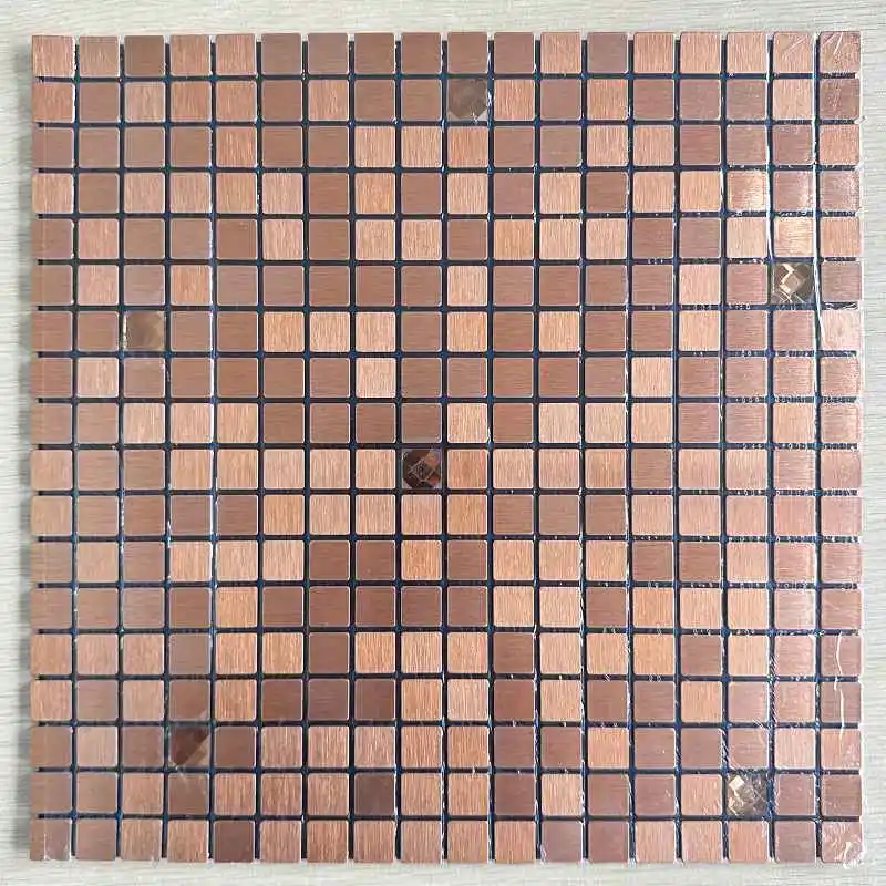 

Mosaic Metal Aluminum Plastic Panel Wall Sticker Self-adhesive square Abstract Waterproof Kitchen Bathroom Tiles Wall Decors 179