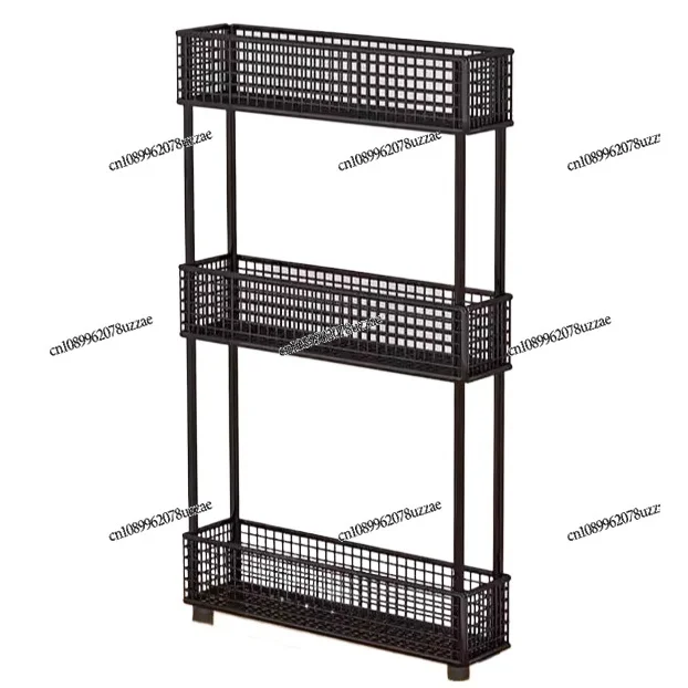 

Дверная полка для трещин, унитаз, ультраузкий шкаф для хранения в ванной комнате, чрезвычайно узкая полка, стеллаж для хранения, тележка