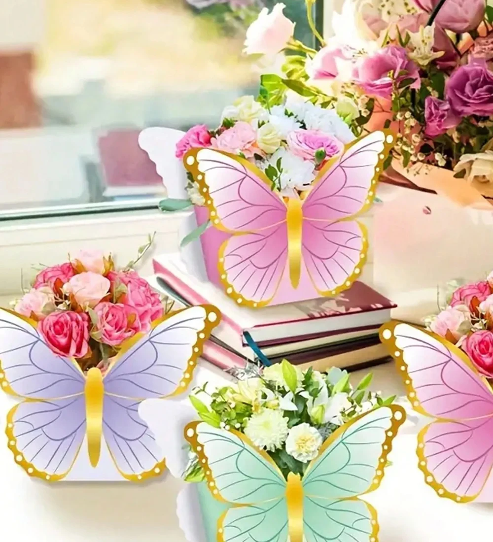 12, butterfly centerpiece tea party favors butterfly table decor for birthday and wedding themed party supplies