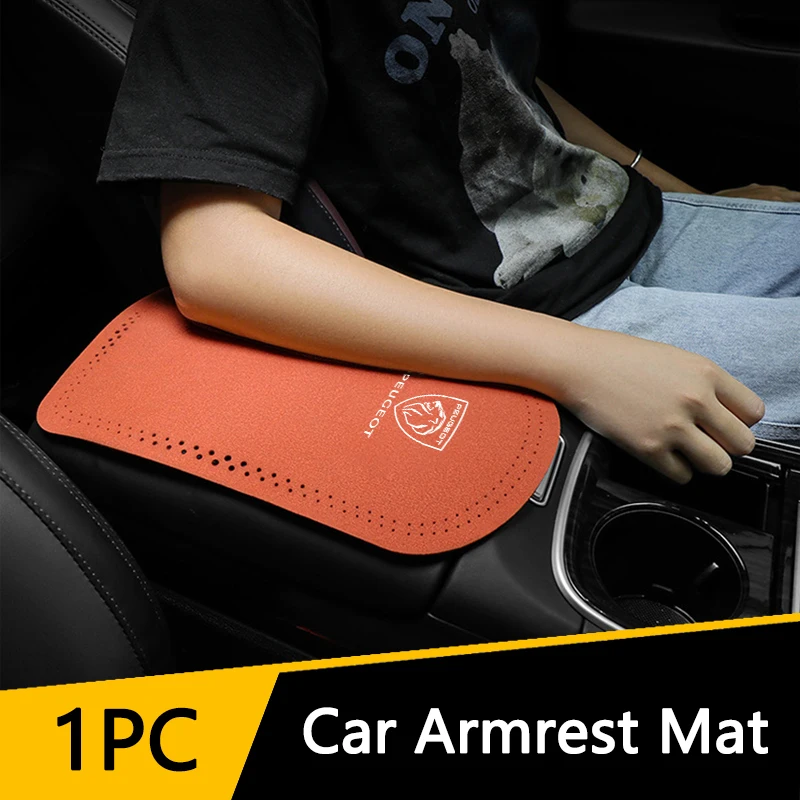 Car Interior Armrest Arm Rest Protection For Peugeot 206 307 308 3008 207 208 407 508 2008 408 4008 Rifter 5008 301 Accessories