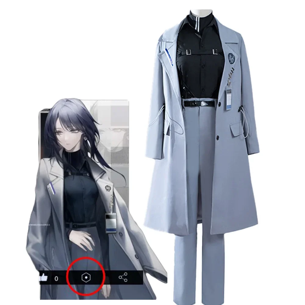 

Game Path to Nowhere Director General Cosplay Costume Women Men Anime Uniform Suit Clothes Carnival Party Cosplay Costume