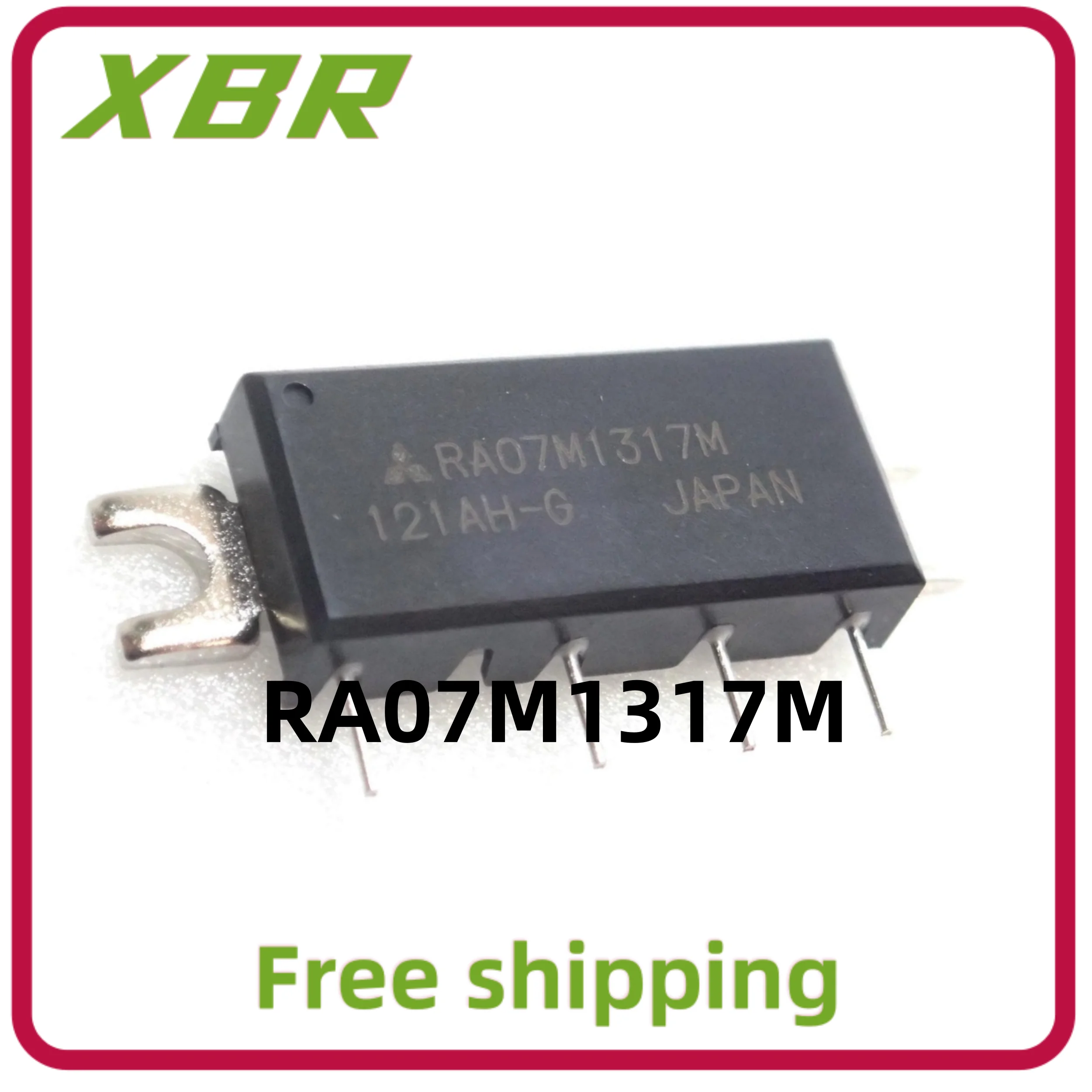 

Free shipping 1/5/10 pcs RA07M1317M H46S RA07M RF transistor 135MHz-175MHz original in stock