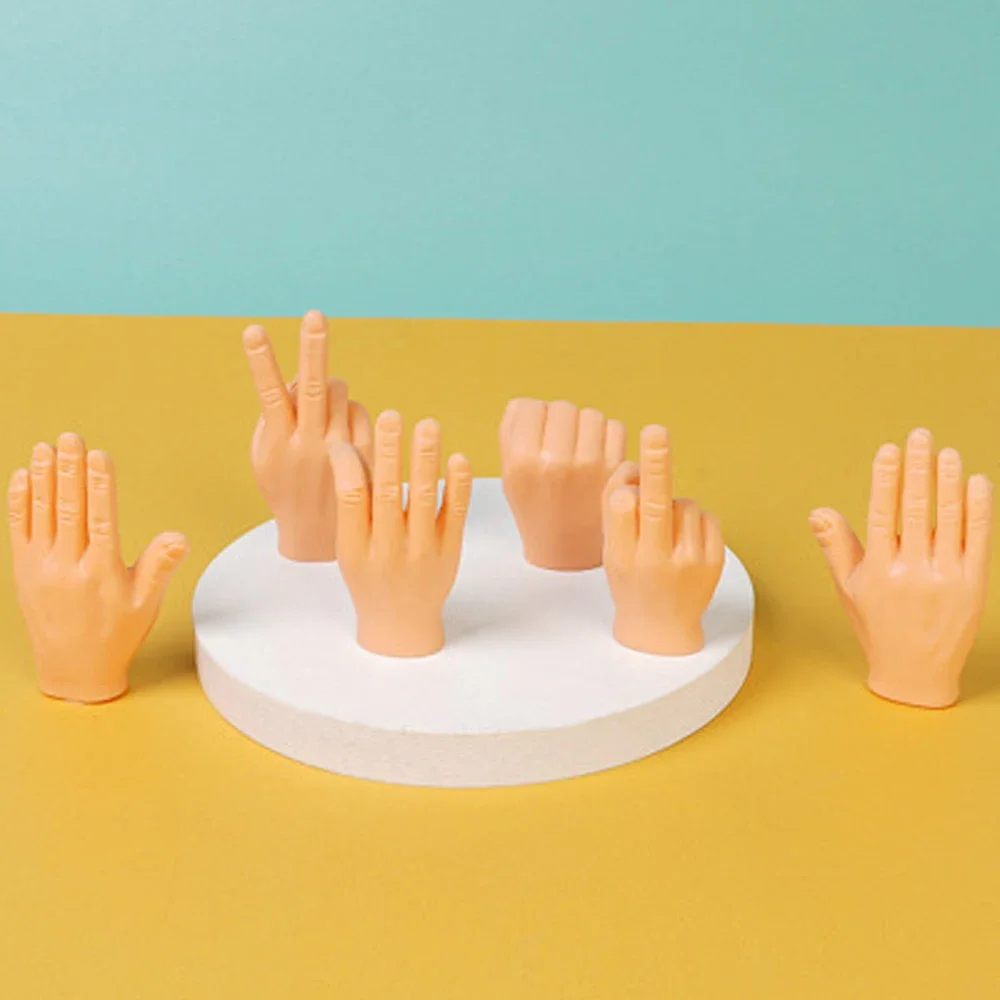 Erwachsene Kind Lustige Spielzeuge Finger Zappeln Halloween Kleine Hand Katze Haustier Winzige Finger Hände Hand Palm Fingerpuppen Fingerspielzeug
