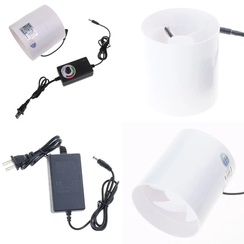 

652F 4 "Вентилятор PVC Duct, небольшой вентилятор выхлопного воздуха для кухни для ванной комнаты дым выхлопные вентилятор