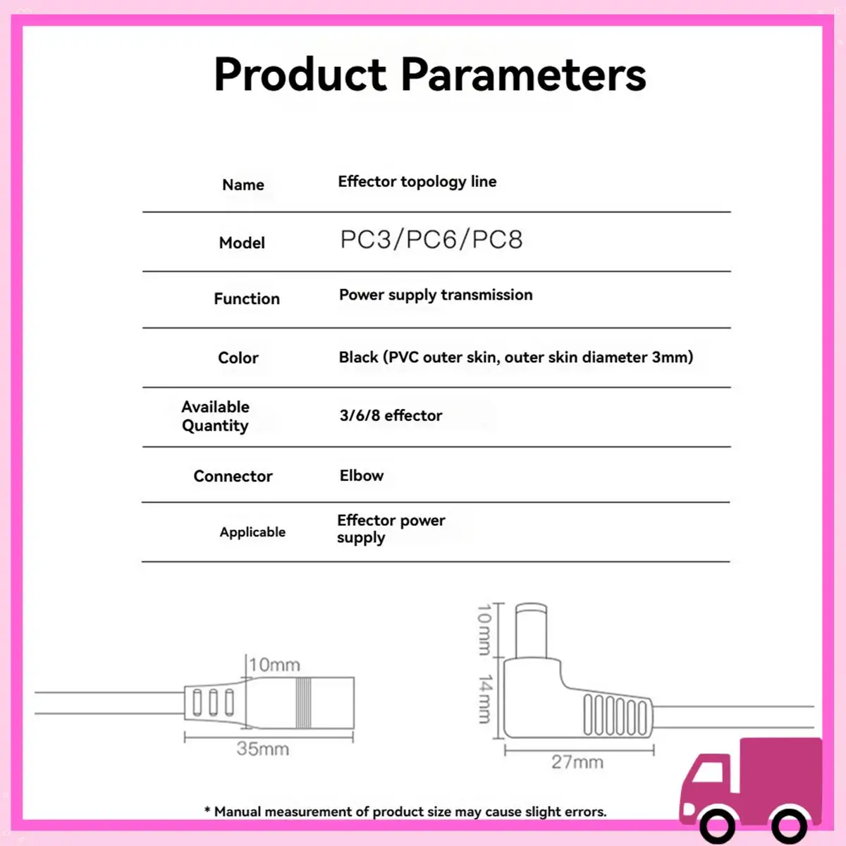 Compact General Guitar Effect Pedals 6/8 Way Power Daisy Chain Cables Fit For Pedal Power Adapter Guitar Effector Accessories A