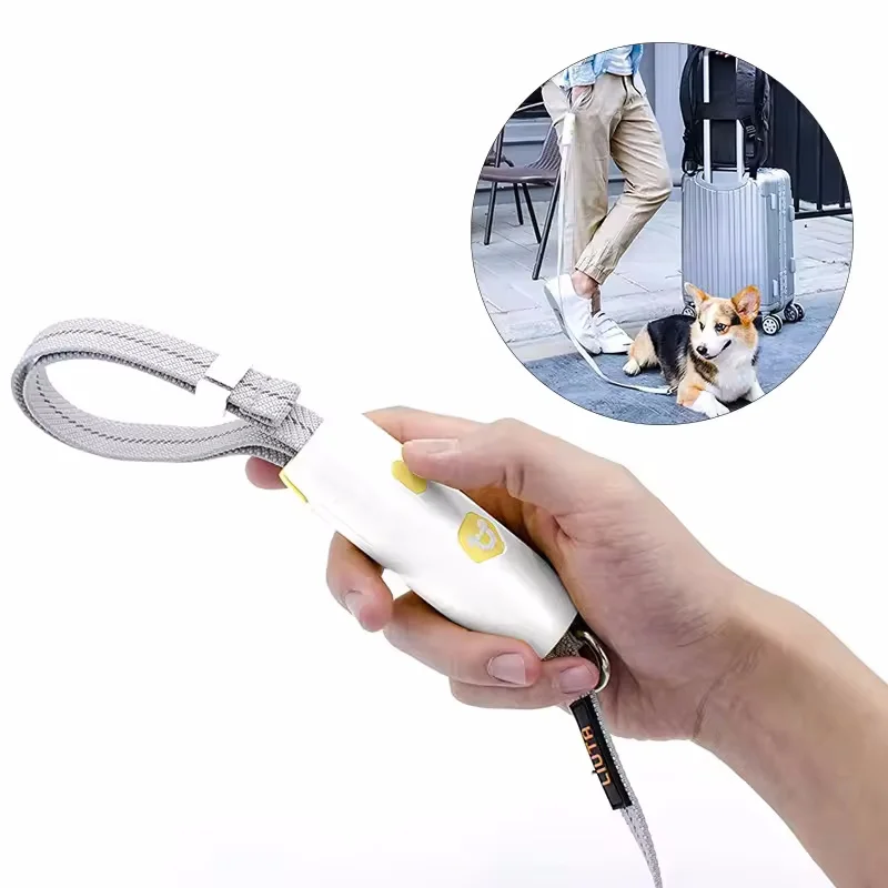 

Dog Leash Suitable For Small And Medium-sized Dogs, Automatic Retractable Nylon Reflective Small Dog Leash, Pet Supplies