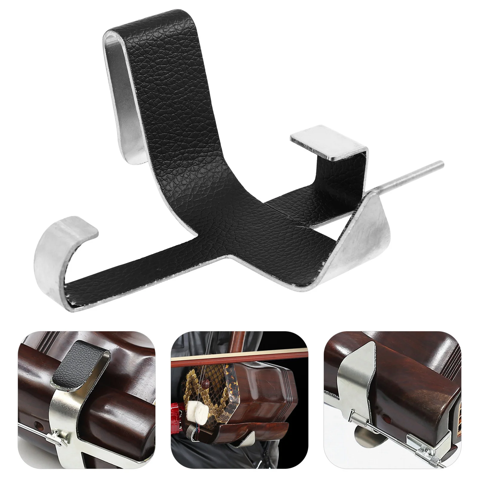 

Erhu Waist Support Portable Durable Holder For Standing Performance Sturdy Bracket Musical Instrument Rack Accessory