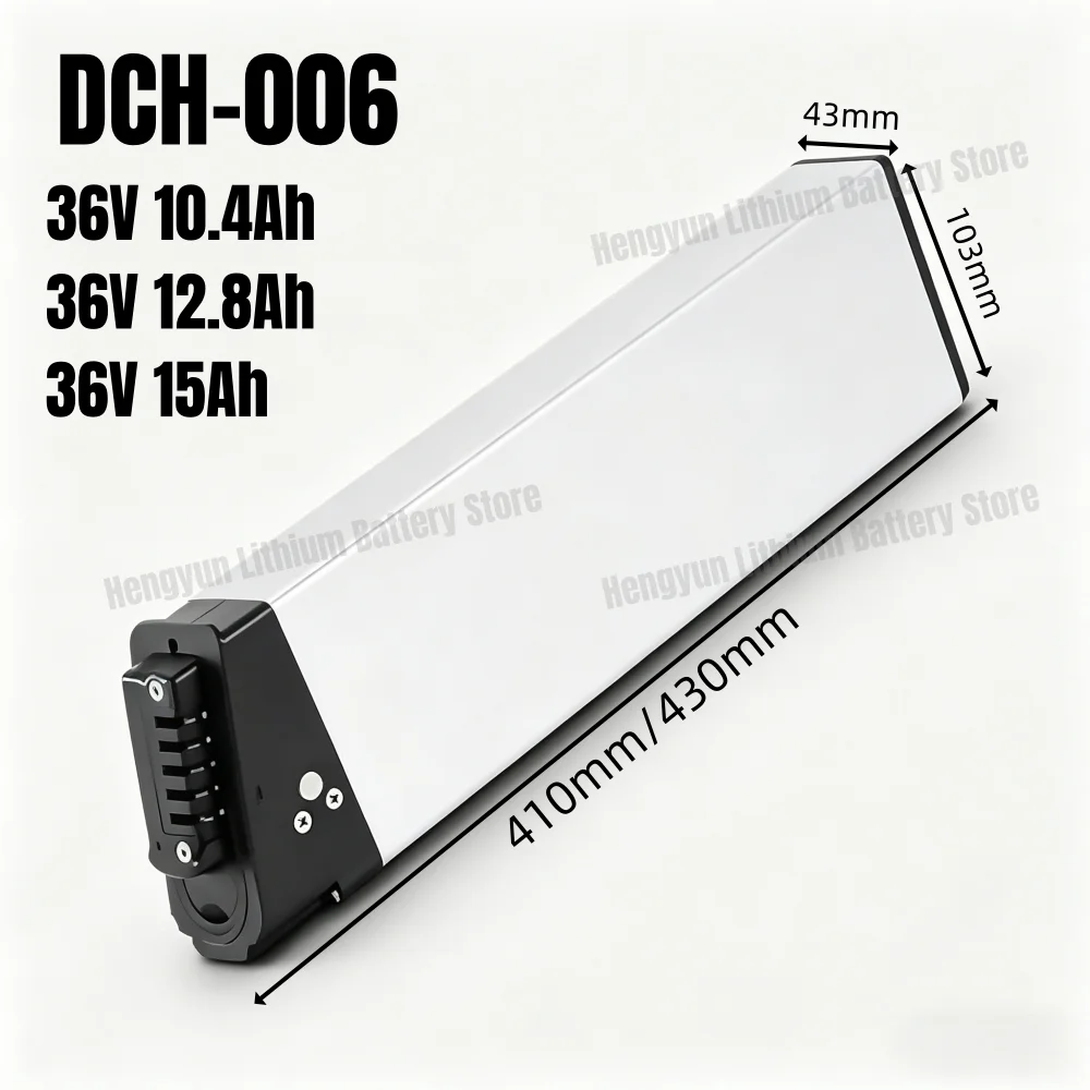 Wiederaufladbarer Lithium-Ionen-Akku 36V 10,4Ah 12,8Ah 15Ah für ADO A20 A20F Fiido M1 MATE City Faltrad DCH-006