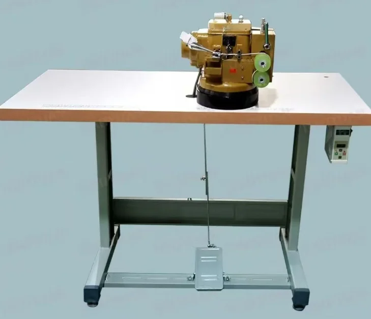 Round Rope Industrial Sewing Machine  Rope Making Leather Bag Strap Date Cable Sewing Machine