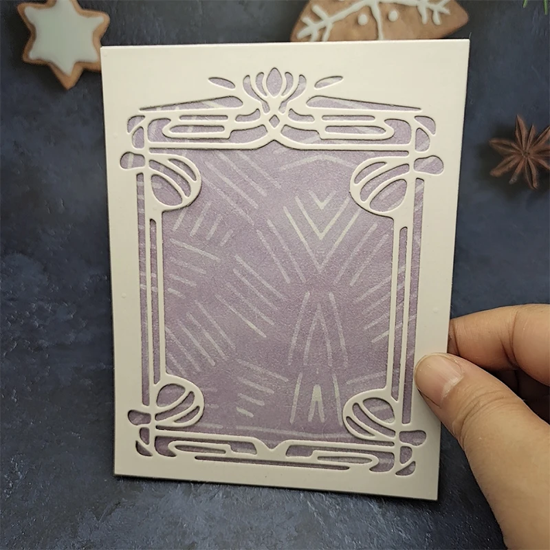 Metal Cutting Die is Suitable For Christmas DIY Scrapbook Album 3D Greeting Card Making Creative Snowflake Angel Frame 2022 New