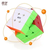 [Picube] QiYi QiMeng Plus 3x3 Cube 9.0 CM 3x3x3 Plus Magnetic Cube Professional Stickless Puzzle Magic Cube Education Toys