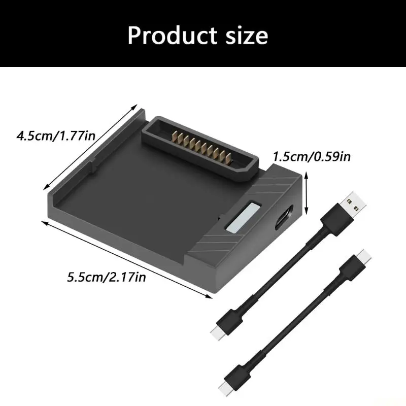 Highly Performances USB Chargers for Air 2/2S Batteries QC3.0 Rapid charging 13 2V 12 6V Batteries view 6