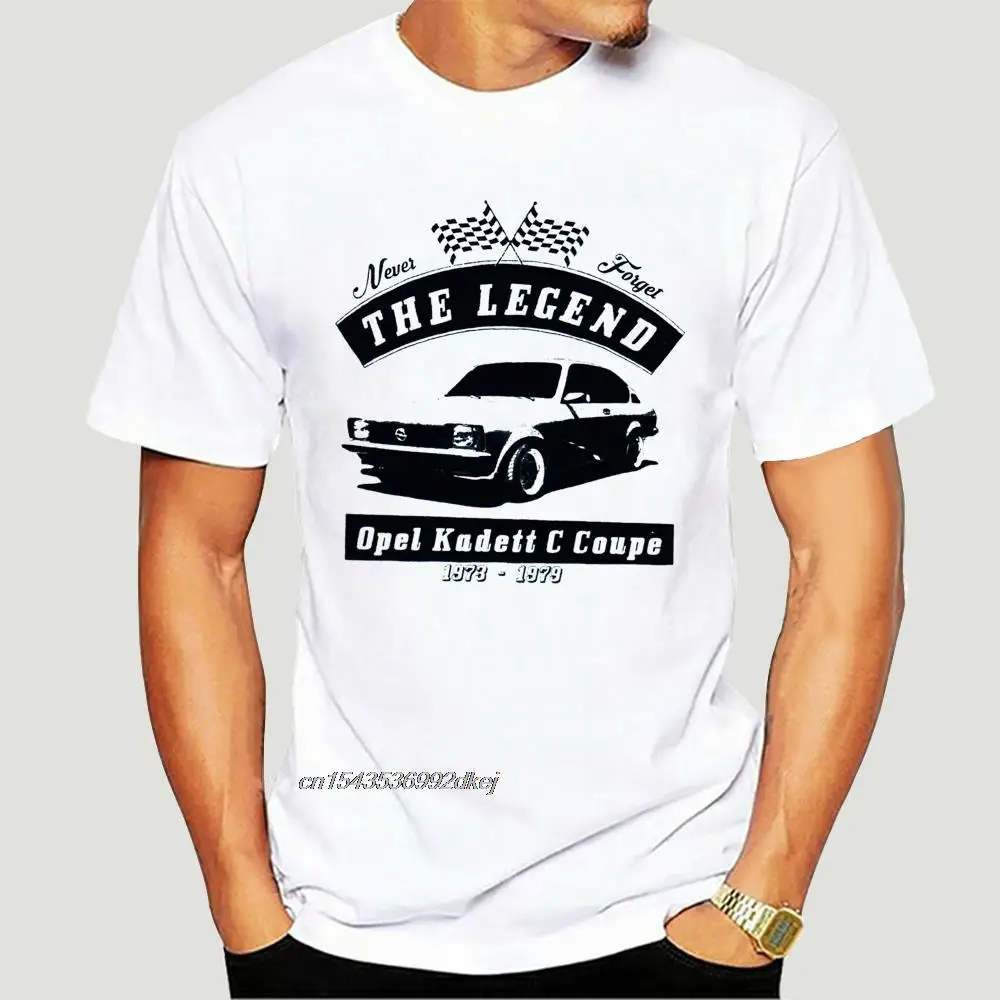 

T-Shirt Opel Kadett C CoupeOld TimerYoung Timer New Fashion T Shirt Men High Quality Tops Hipster Tees Custom T Shirts 3624A