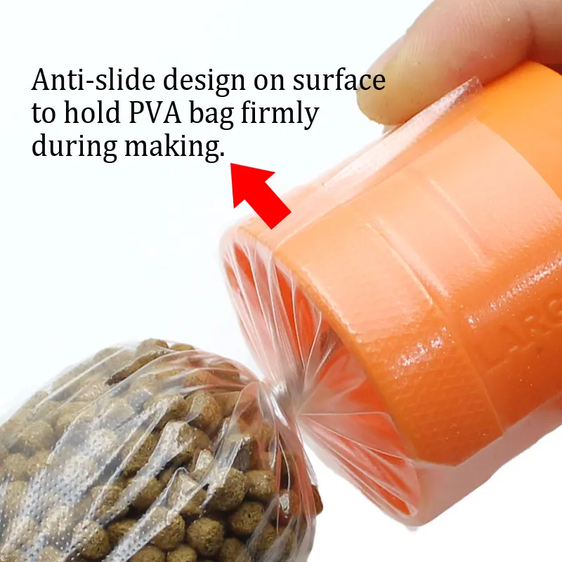 1Set Carp Fishing Bait PVA Bags Loading Tools Solid PVA BagsFast Dissolving Environmental Fishing Material Tackle  Accessories