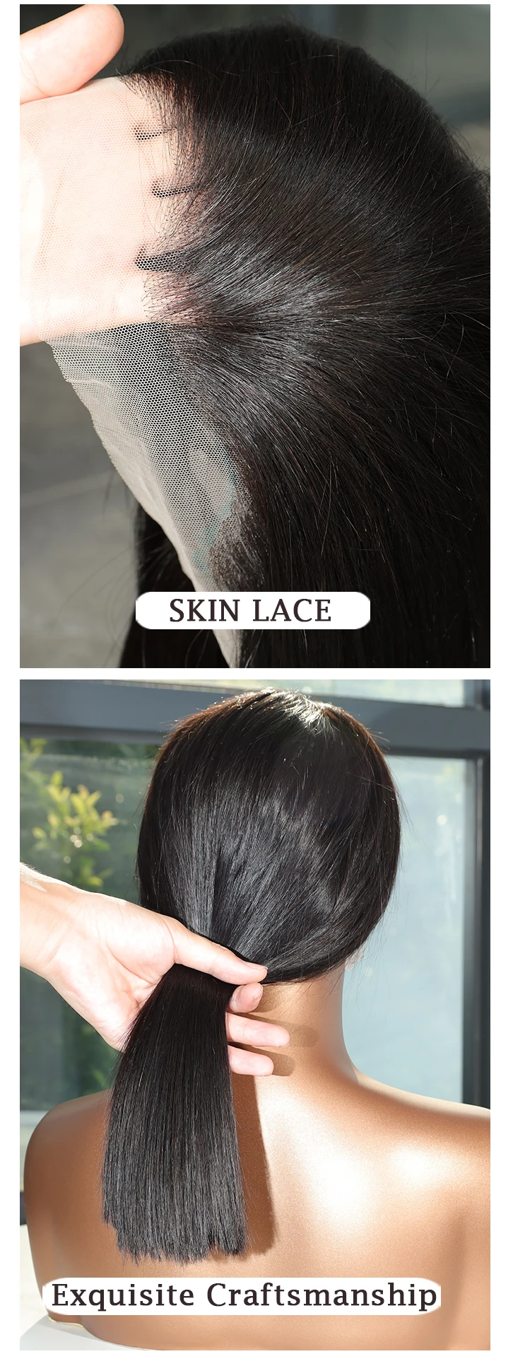 15A 300 250% High Density 13x6 13x4 Lace Frontal Bob Perücken aus vietnamesischem Rohhaar, Super Double Drawn, 100% Echthaarperücke, 10 12 14 16 Zoll – Detail 5