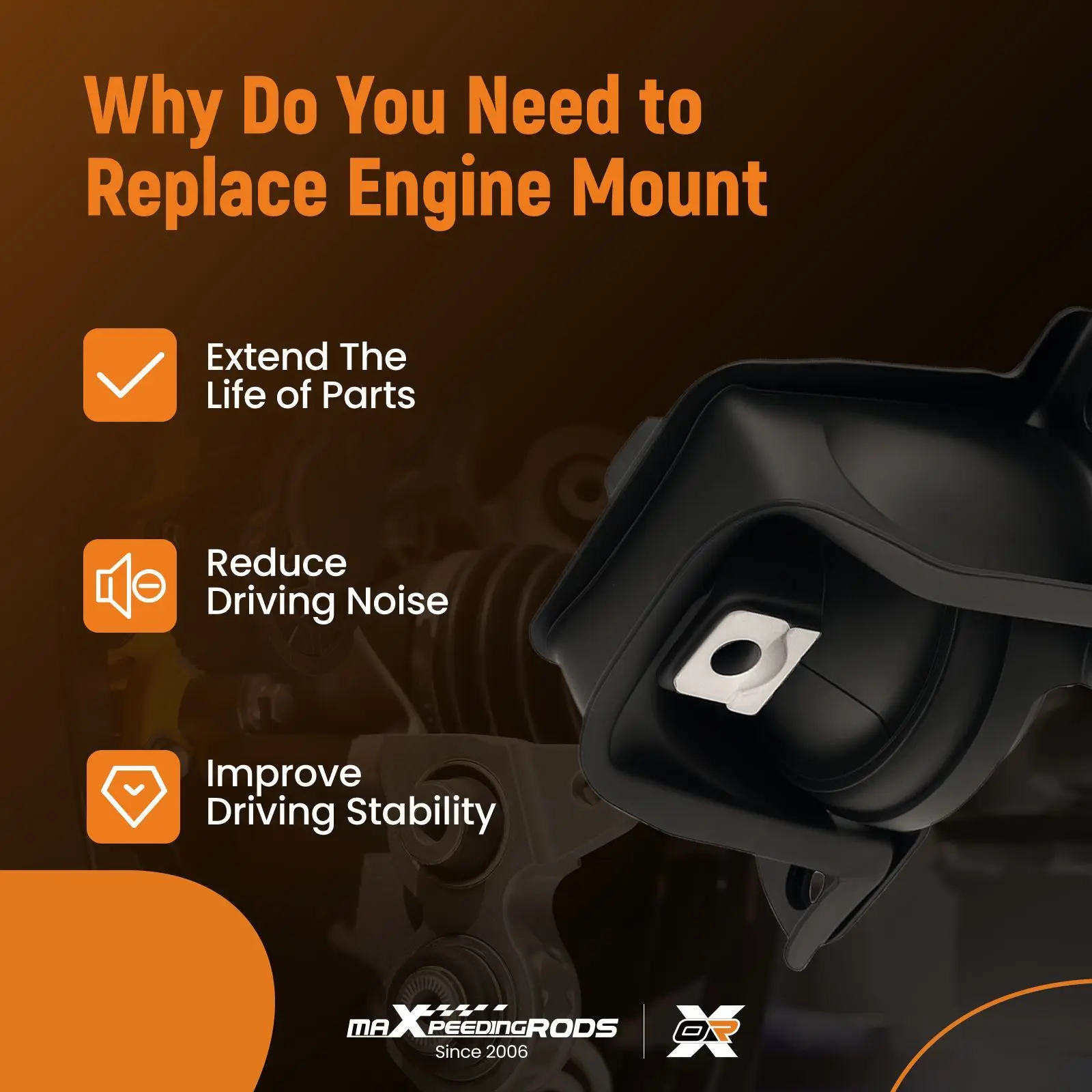 

Engine Motor & Trans Mount For Nissan Versa l4 1.8L 2007-2012 A4312 A4318 A4320