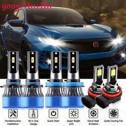 LED Headlight High Low Beam 9005 H11 H8 H9 Fog Light Bulbs Auto Car Headlamp Replacement For Honda Civic 2016 2017-2019 2020