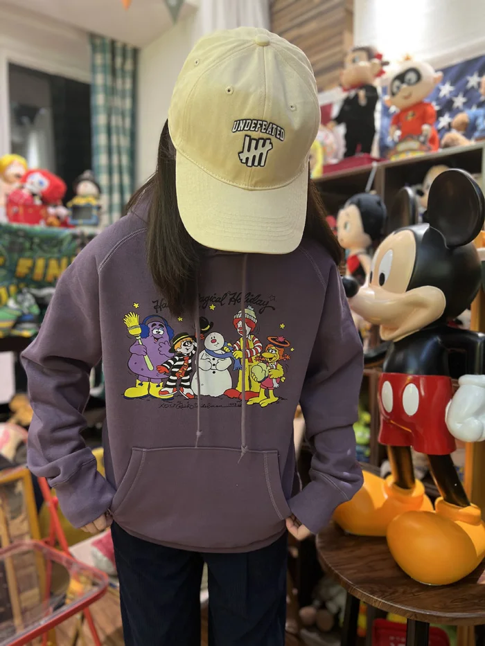 Moletom Vintage Monald's Uncle Fce com Forro, Estilo Sweatirt, Casal Combinando, Algodão Poliéster, Manga Longa, Gola Redonda...