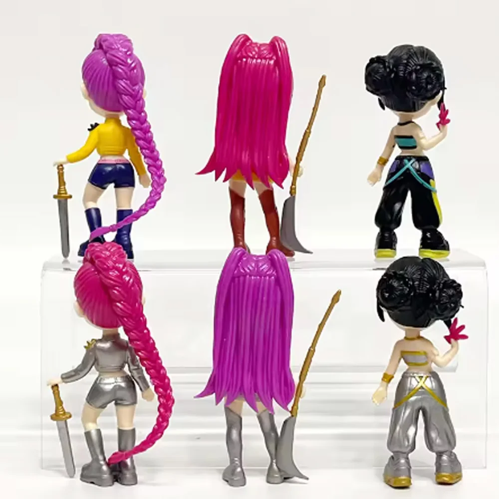 2026 K-POP Monster Hunt K-Pop Monster Hunt Modelo Feito à Mão Caixa Cega Vinil PVC Boneca Lumira Zoe Surpresa Figura Colecionável