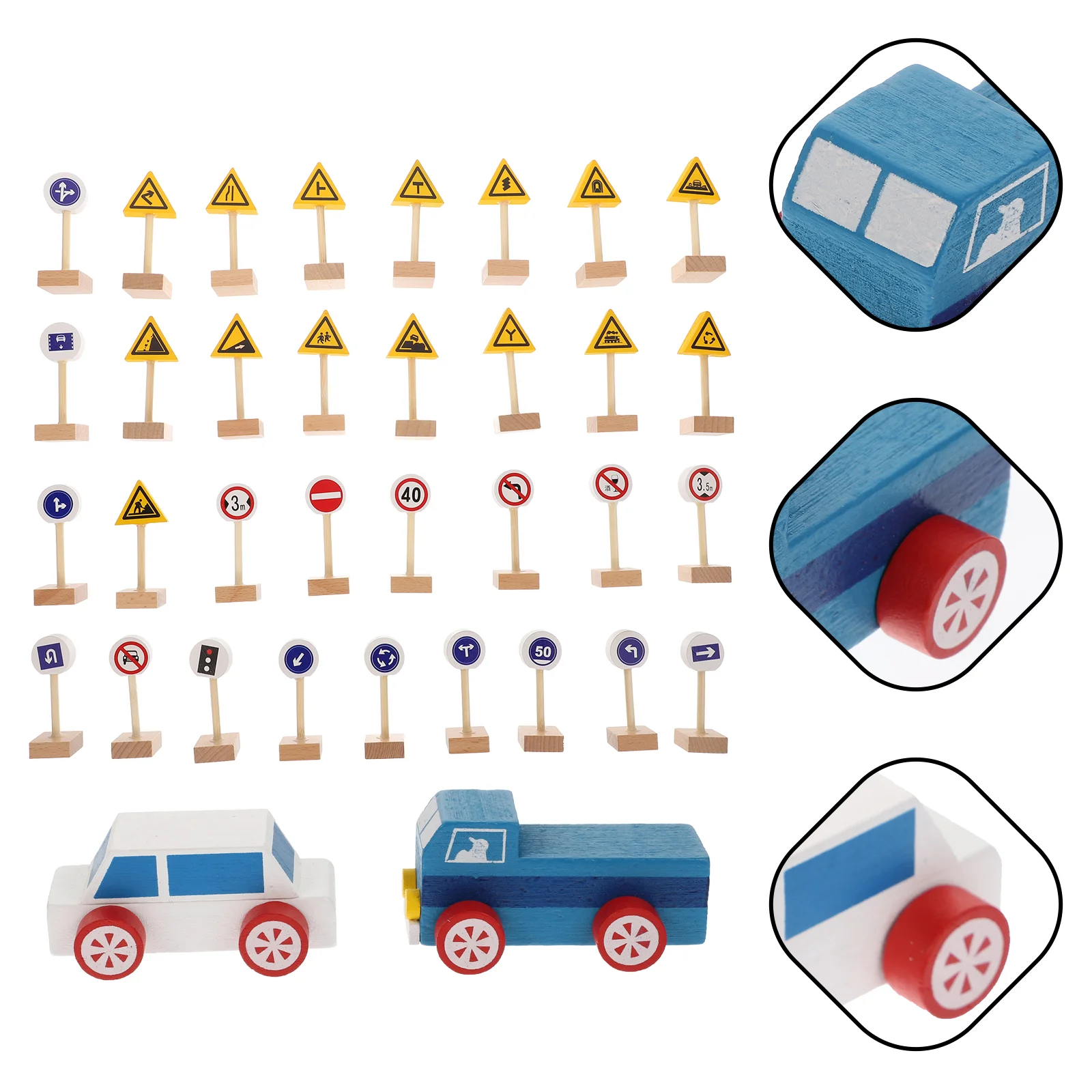 

Kids Traffic Sign Toy Outdoor Toys Street Light Road Signs Child Tape for Cars Children's