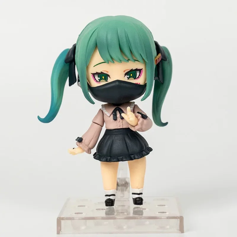 Anime vocaloid miku figura móvel 2239 boneca hatsune miku figura de ação vampiro modelo pvc 10cm coleção desktop brinquedos aniversário