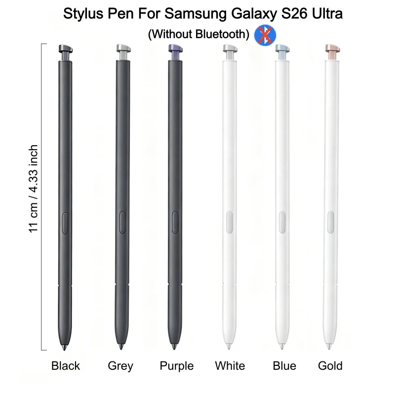 

Сменный стилус Netcosy S26 Ultra для Samsung Galaxy S26 Ultra S948B S948U, сенсорный стилус S Pen без Bluetooth