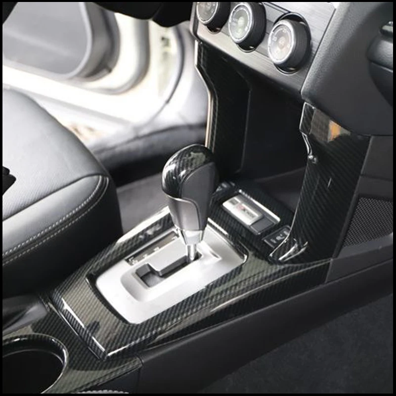 

Декоративная накладка на панель переключения передач для Subaru Forester 2013-2017, карбоновый дизайн, аксессуары для автотюнинга