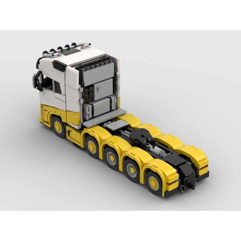 

MOC-226677FH16 10X4 Tractor Truck Building Block Model 3618 PartsMOC Creative Boy Kids Birthday Building Blocks Toy Gift