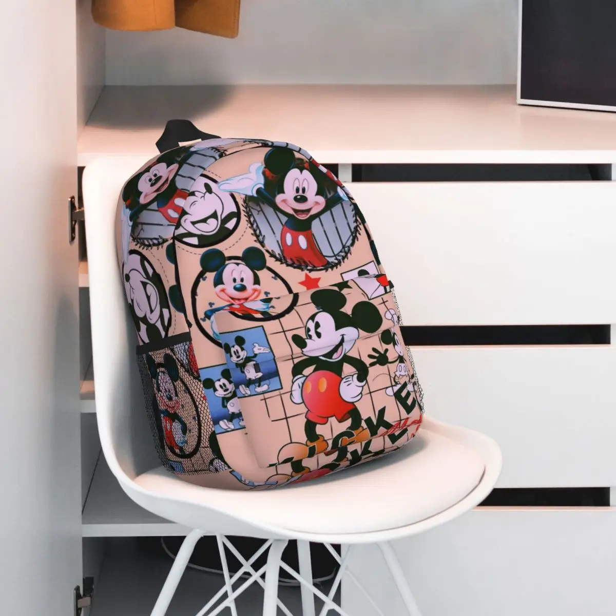 Donald Duck-mochila duradera de 15 pulgadas, diseño ergonómico y ligero para mayor comodidad y comodidad