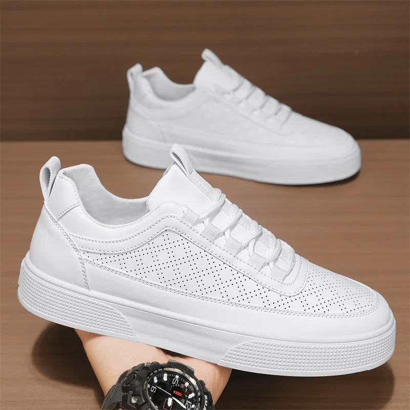 Men Platform Sneakers Autumn Fashion Casual Sport Shoes Outdoor Breathable Lightweight White Running Shoes Women Tennis Shoes