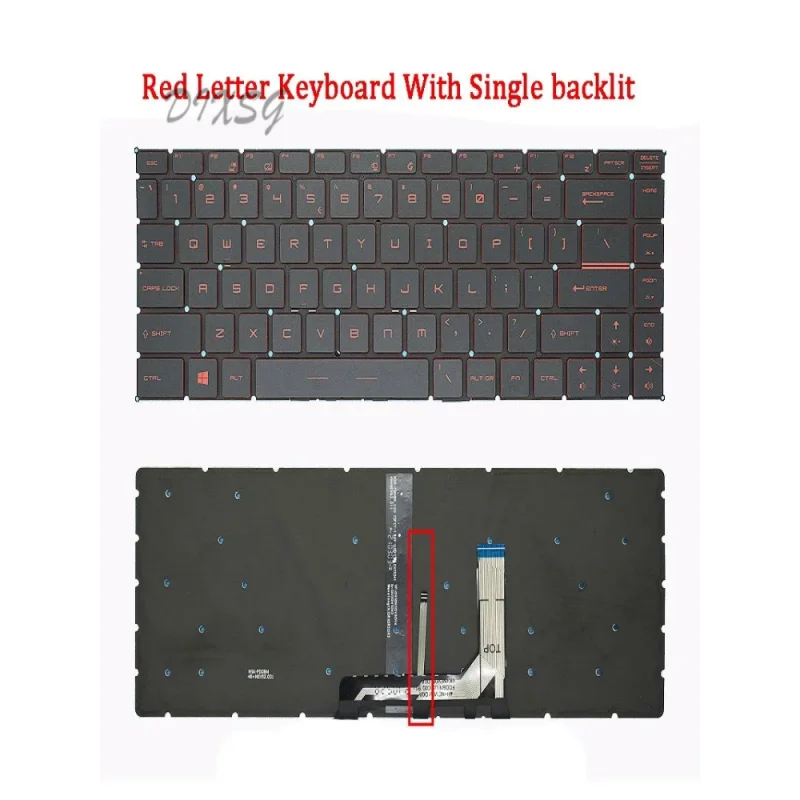 New Laptop Keyboard for MSI GS65 GF63 MS-16R1 PS63 P65 GF65 8RC/D 8RF/E MS-16 W1 MS-16W2 MS-16Q1 MS-16Q2 MS-16Q3 MS-16Q4