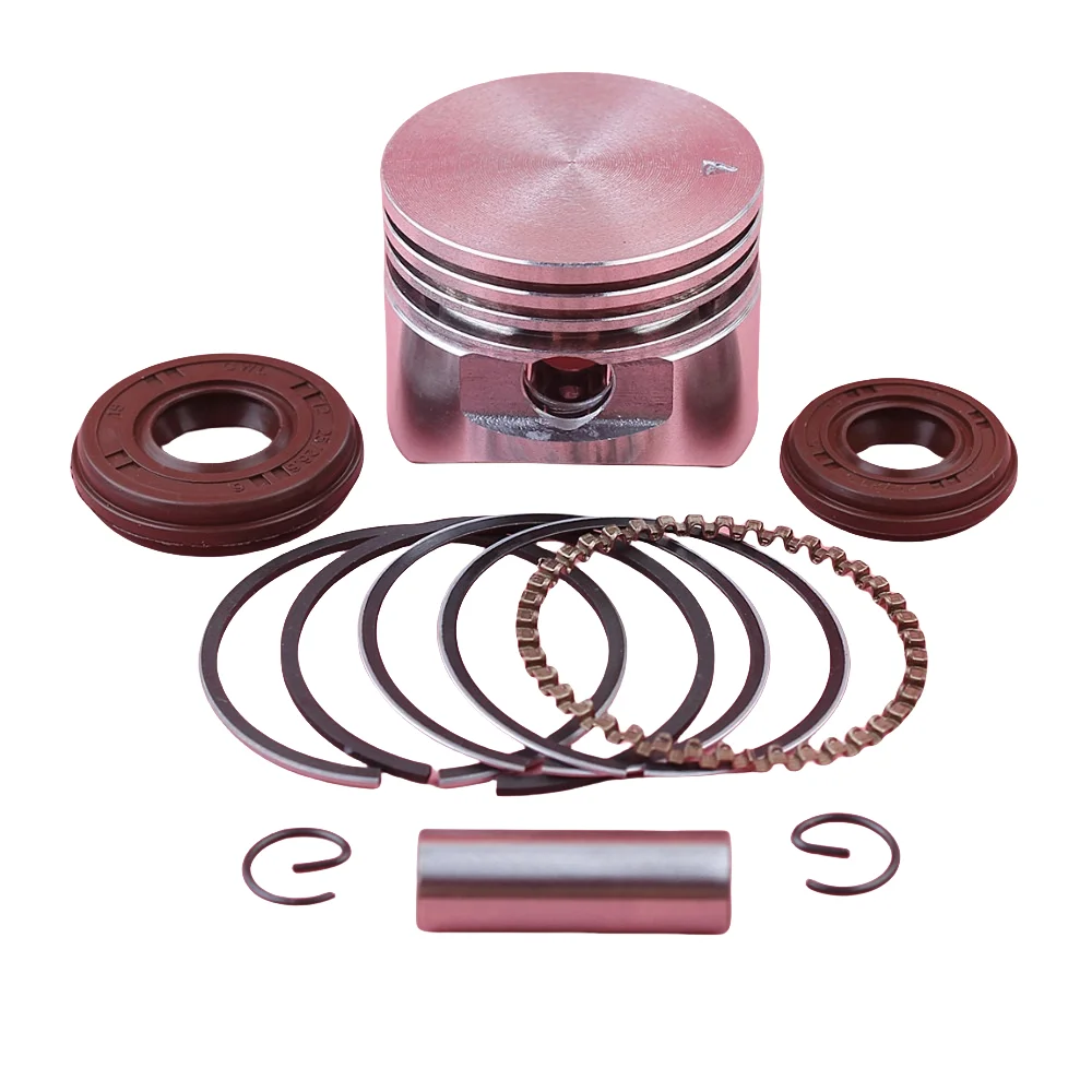 

35mm Piston Ring Oil Seal Kit For Honda GX25 FG110 HHT25S 25cc 4 Stroke Trimmer Brush Cutter Lawn Mower Engine Part