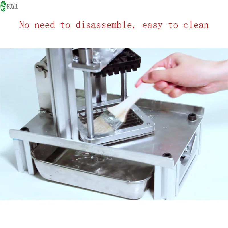 French Fry Cutter for Home Kitchen Commercial Use Vegetable Slicer for Potatoes Carrots Cucumbers Onions Zucchini Bell