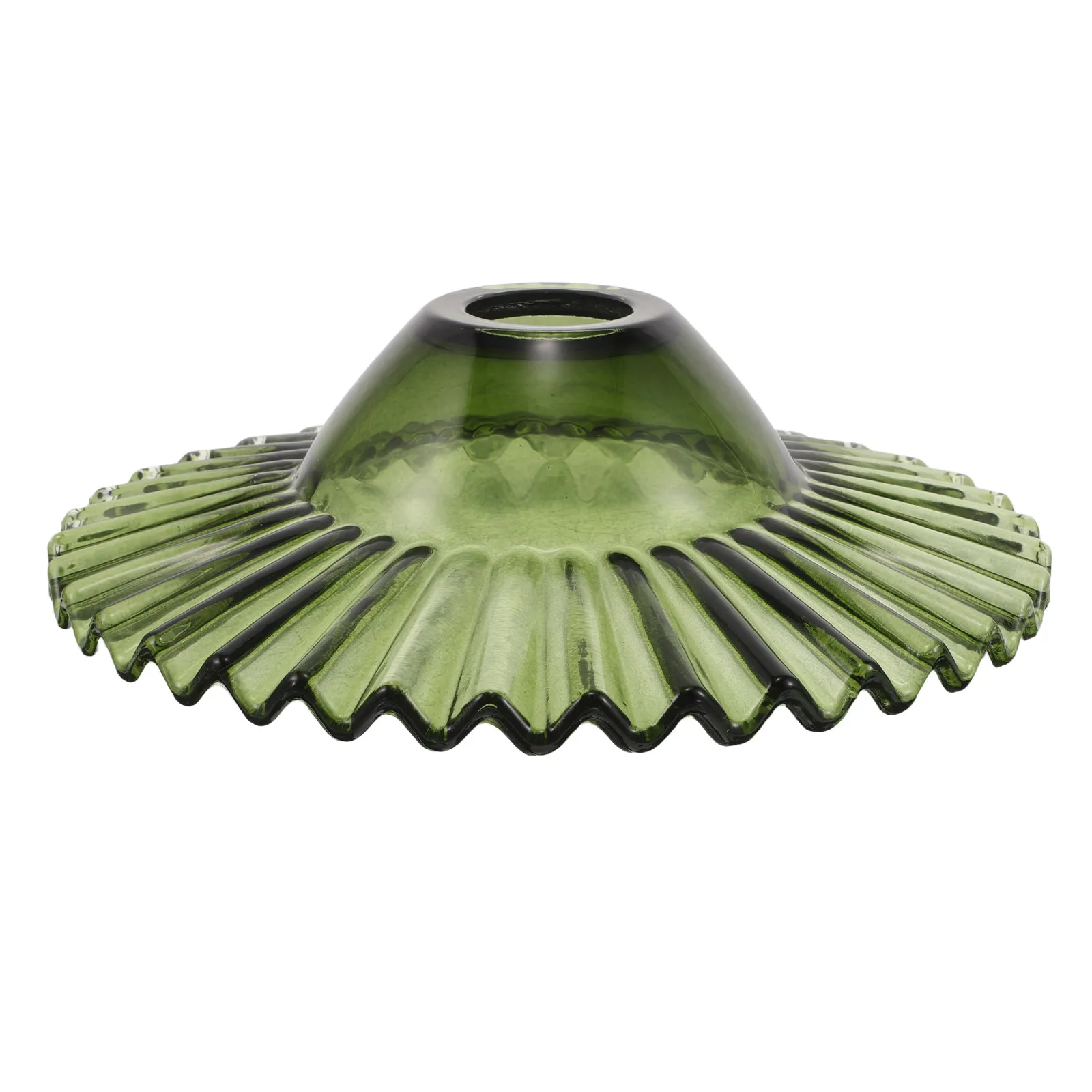 green-glass-lamp-shade-hand-blown-vintage-pendant-replacement-ceiling-lampshade-dining-kitchen-lighting-green-flower-lamp-shade