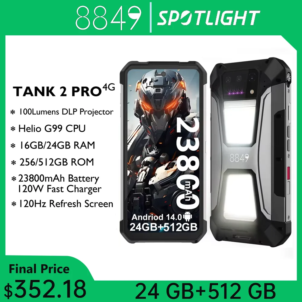 8849 Tank 2 PRO with Projector 6.79\