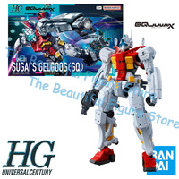 Bandai HG 1/144 HGUC Gundam GQuuuuuuX SUGAI'S GELGOOG GQ Model Kit Anime Fighter Assembly Model Anime Action Figure Toy Gift