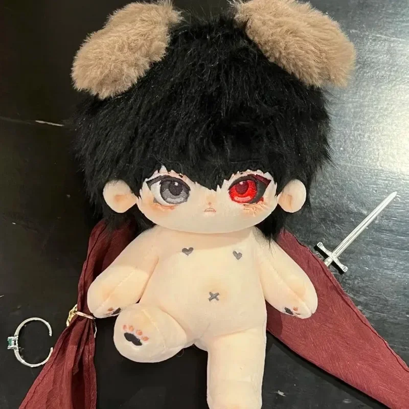 Kaneki Ken Caricatura 20cm muñeca de algodón Tokyo Ghouls lindos animales de peluche en disfraz adultos y niños juguete de peluche regalo