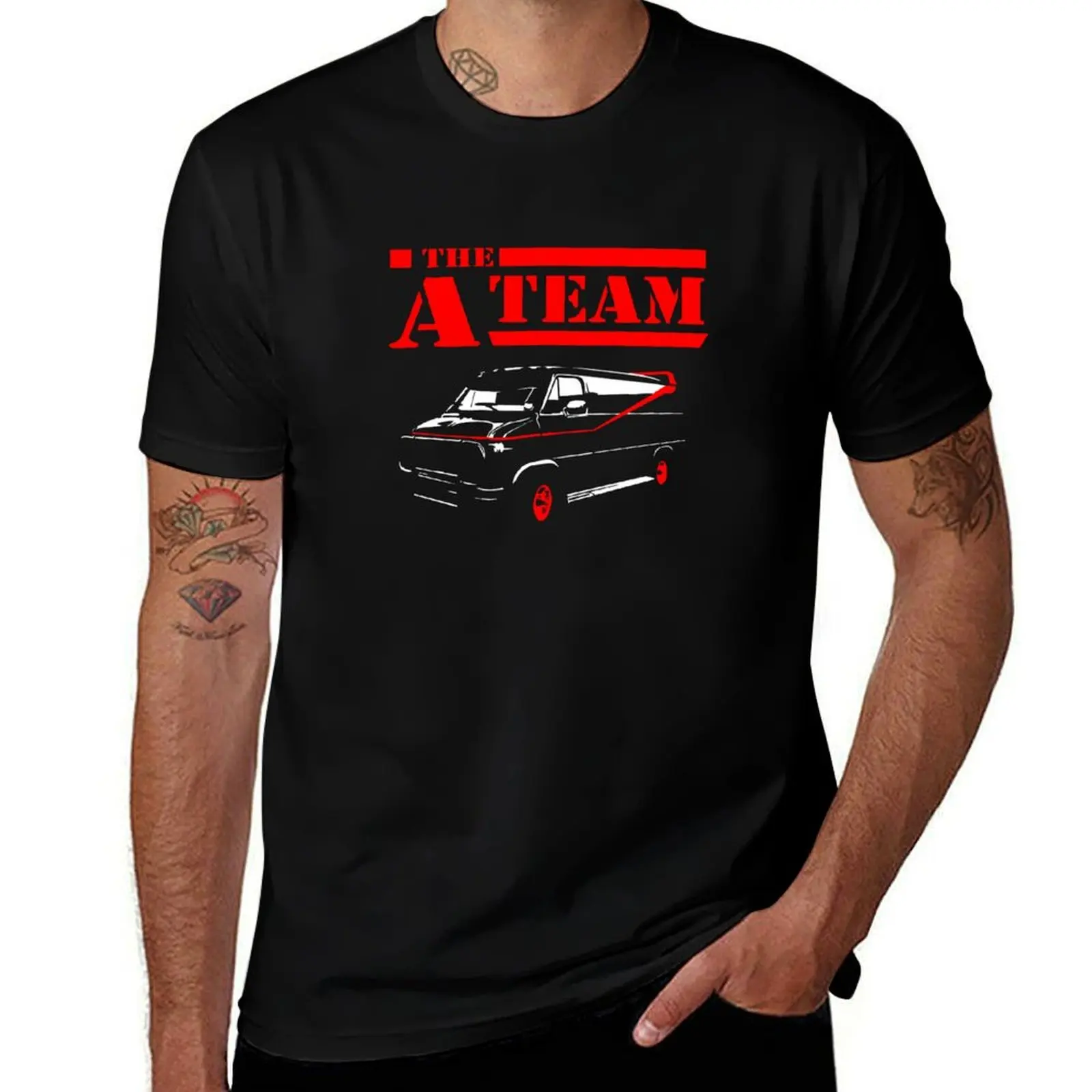 

THE A-TEAM T-Shirt t shirt man designer cotton t shirts man 100% man t shirt designer T-shirt