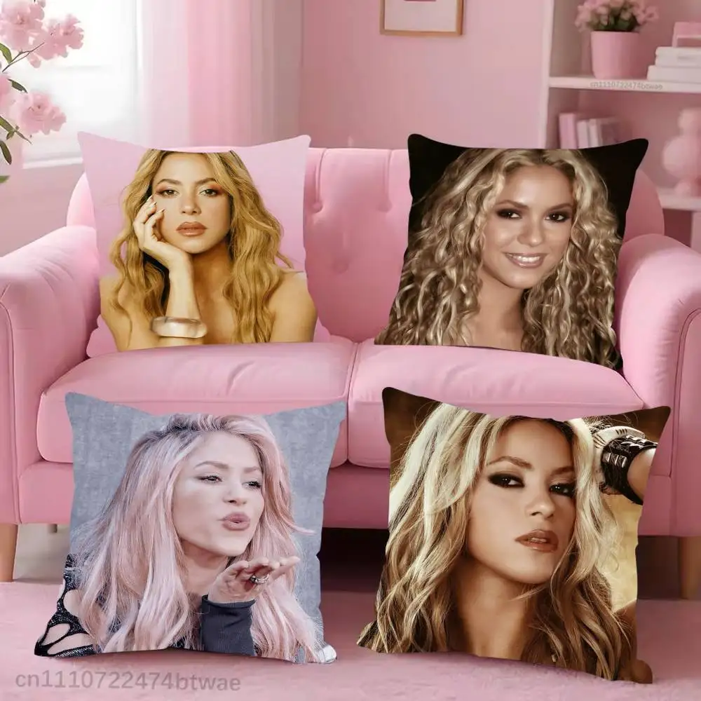 Singer S-Shakira Pillow Case Cover Square Sofa With For Pattern Comfortable Cushion suitable Of Room