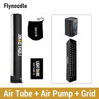Flynoodle Air Tube Inflatable Softbox for Aputure Nanlite Godox ZHIYUN COLBOR Video Light Diffuser Accessories
