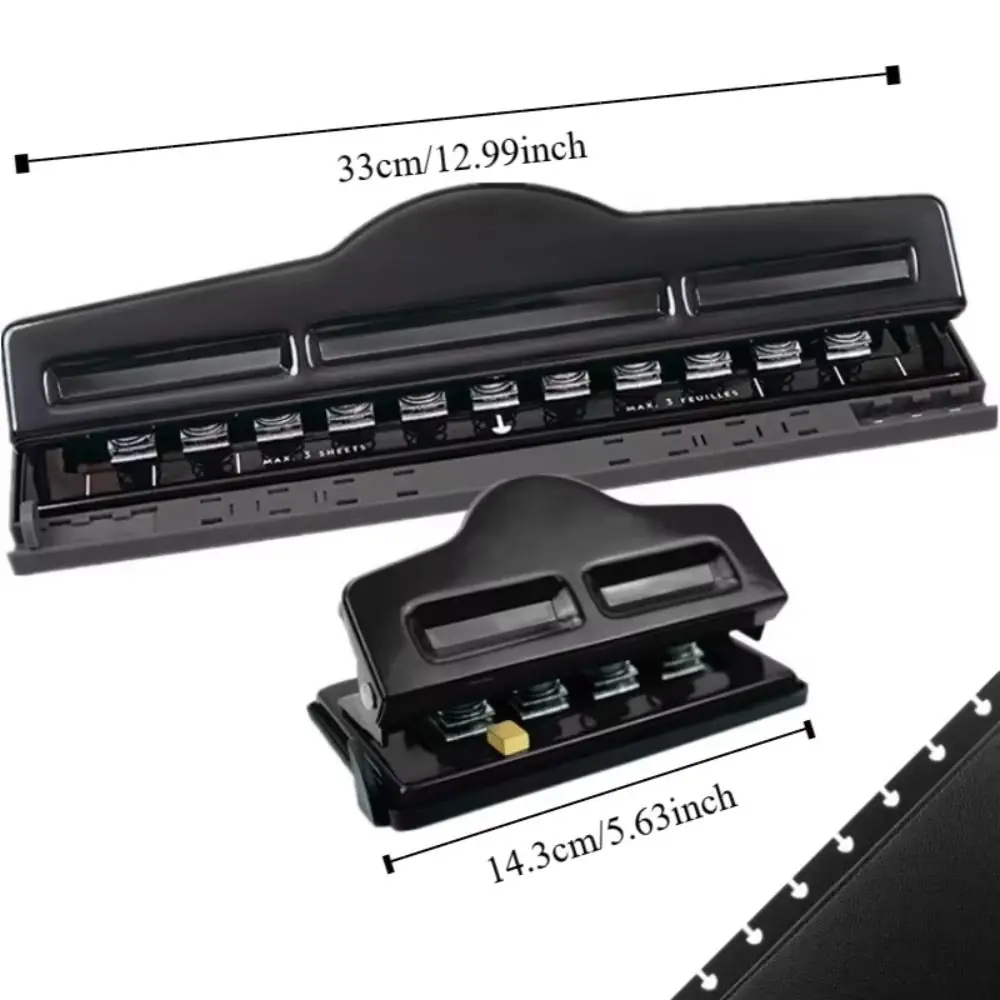 Handwerk Maschine Punch Disc Ring Discbound Manuelle DIY Papier Cutter Positionierung Puncher Pilz Loch Pilz Loch Puncher Notebook