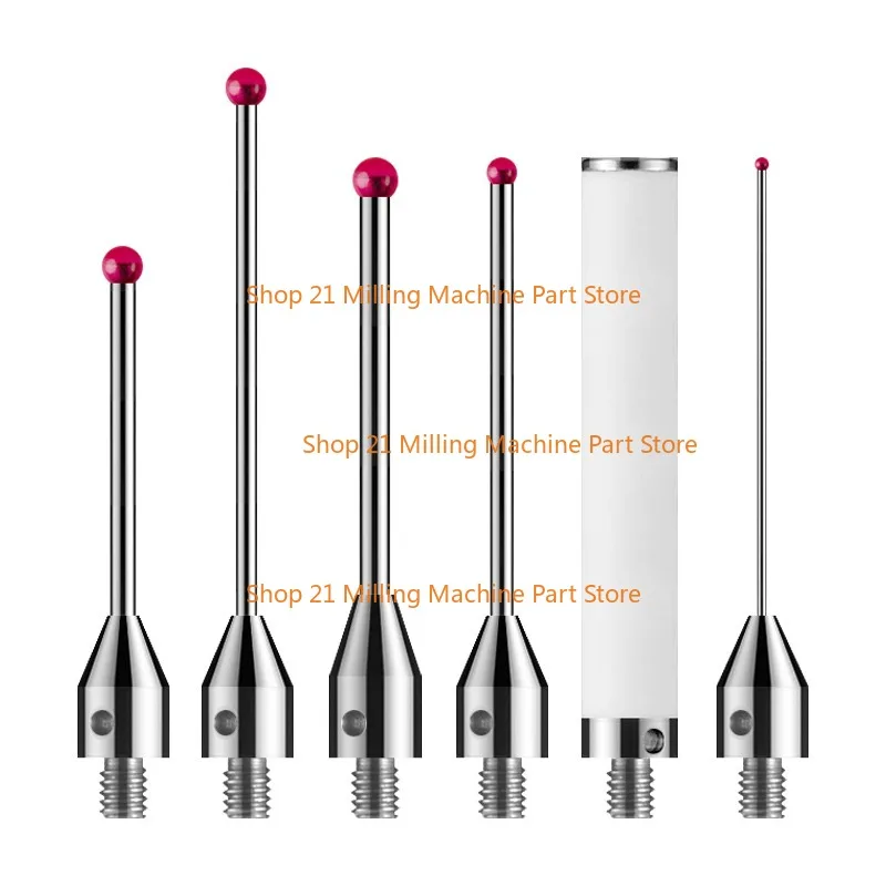 1PC 3차원 프로브 3좌표 스타일러스 텅스텐 강철 프로브 루비 프로브 CNC 공작 기계 특수 스타일러스 스레드 M4